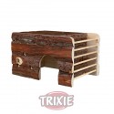 Trixie Casita Ila, Natural Living, Porta-heno para roedores, 40×25×29cm