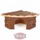 Trixie Casita Jesper para roedores Natural Living, 32 ×13×21/21 cm