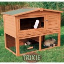 Trixie Caseta Natura doble para roedores con rampa y nido, 123×96×76 cm