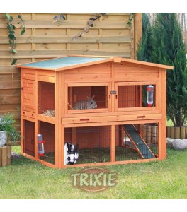 Trixie Caseta Natura para roedores, 2 compartimentos, 135×115x112 cm