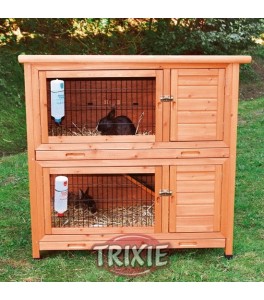 Trixie Conejera exterior Natura, Doble, 116x111x65 cm