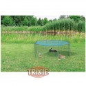 Trixie Recinto Exterior con Red para roedores, 8 elementos,60×57cm, Verde