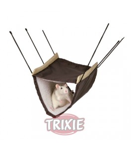 Trixie Hamaca con 2 alturas para Hurones y Ratas, 22×15×30 cm