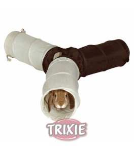 Trixie Túnel para conejos, 3xø 18x47 cm