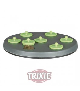 Trixie Tabla Juegos Snacks conejos, Plástico, ø 20 cm