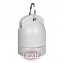 Trixie Porta Lámparas de porcelana colgable