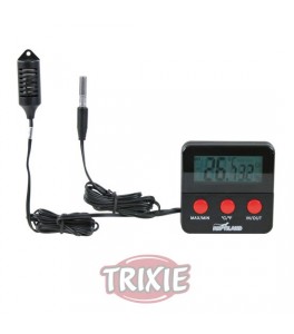 Trixie Termómetro-higrómetro digital, con sensor remoto