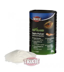 Trixie Polvo de Huesos Jibia reptiles, extra calcio, 50 g