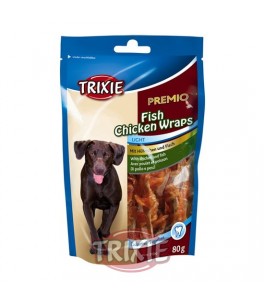 Trixie Wraps de pescado y pollo